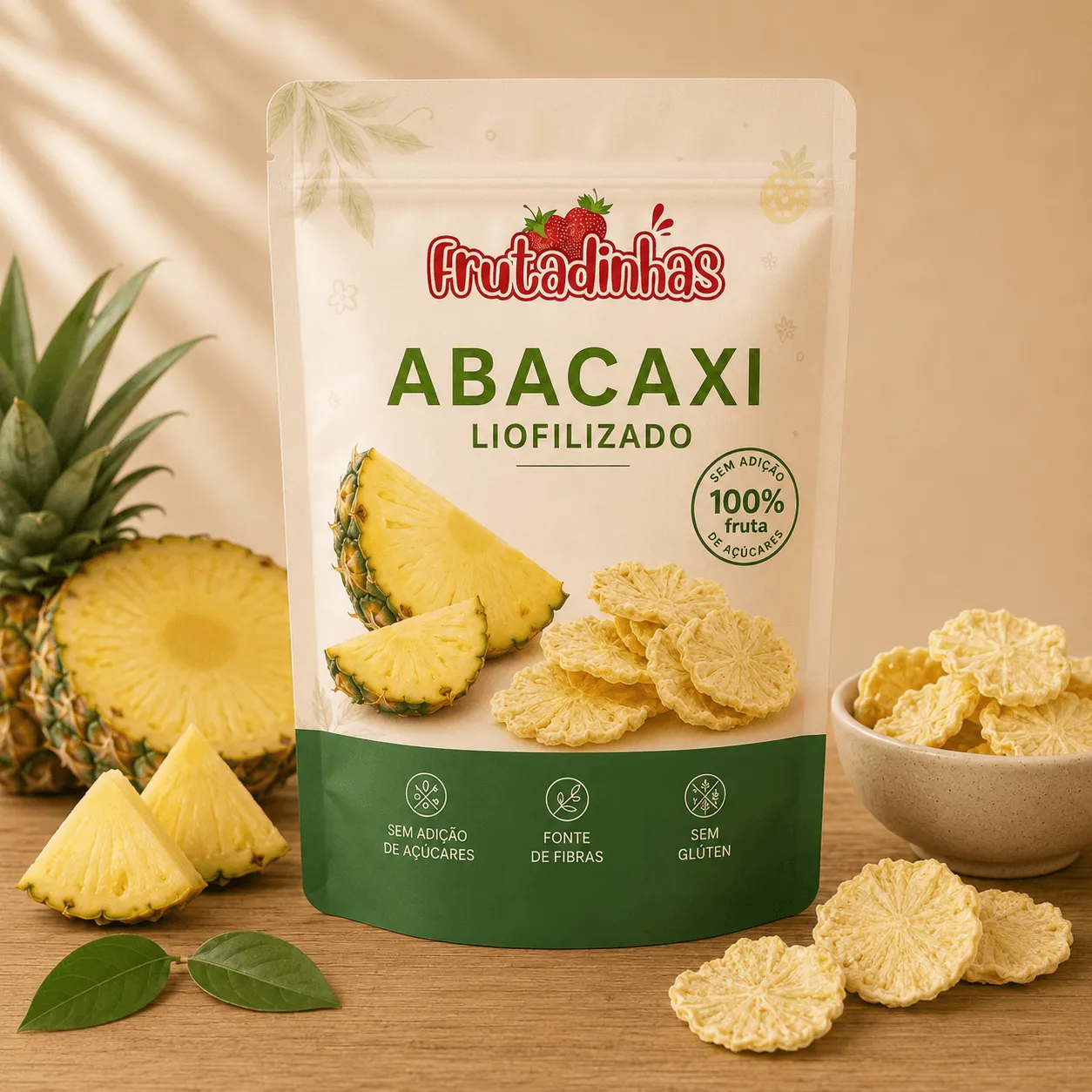 Abacaxi Liofilizado