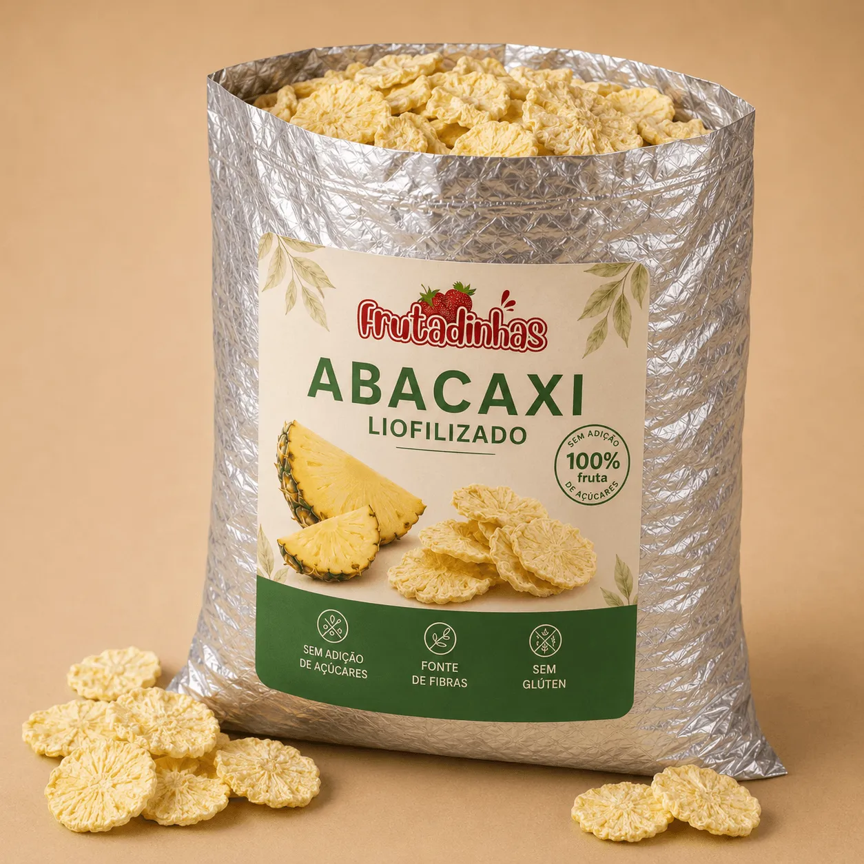 Abacaxi Liofilizado - 100g - Imagem 3