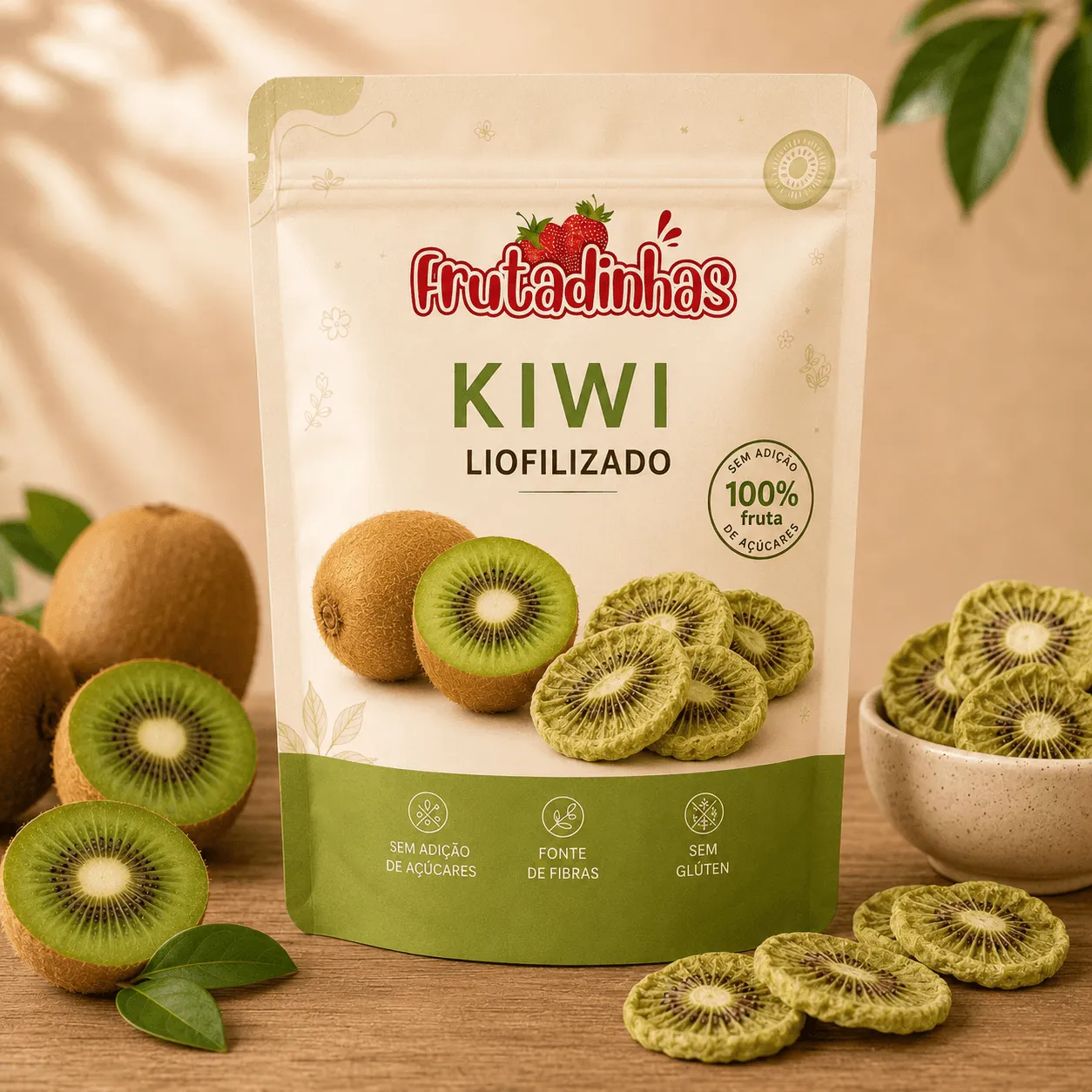 Kiwi Chips Crocante Natural