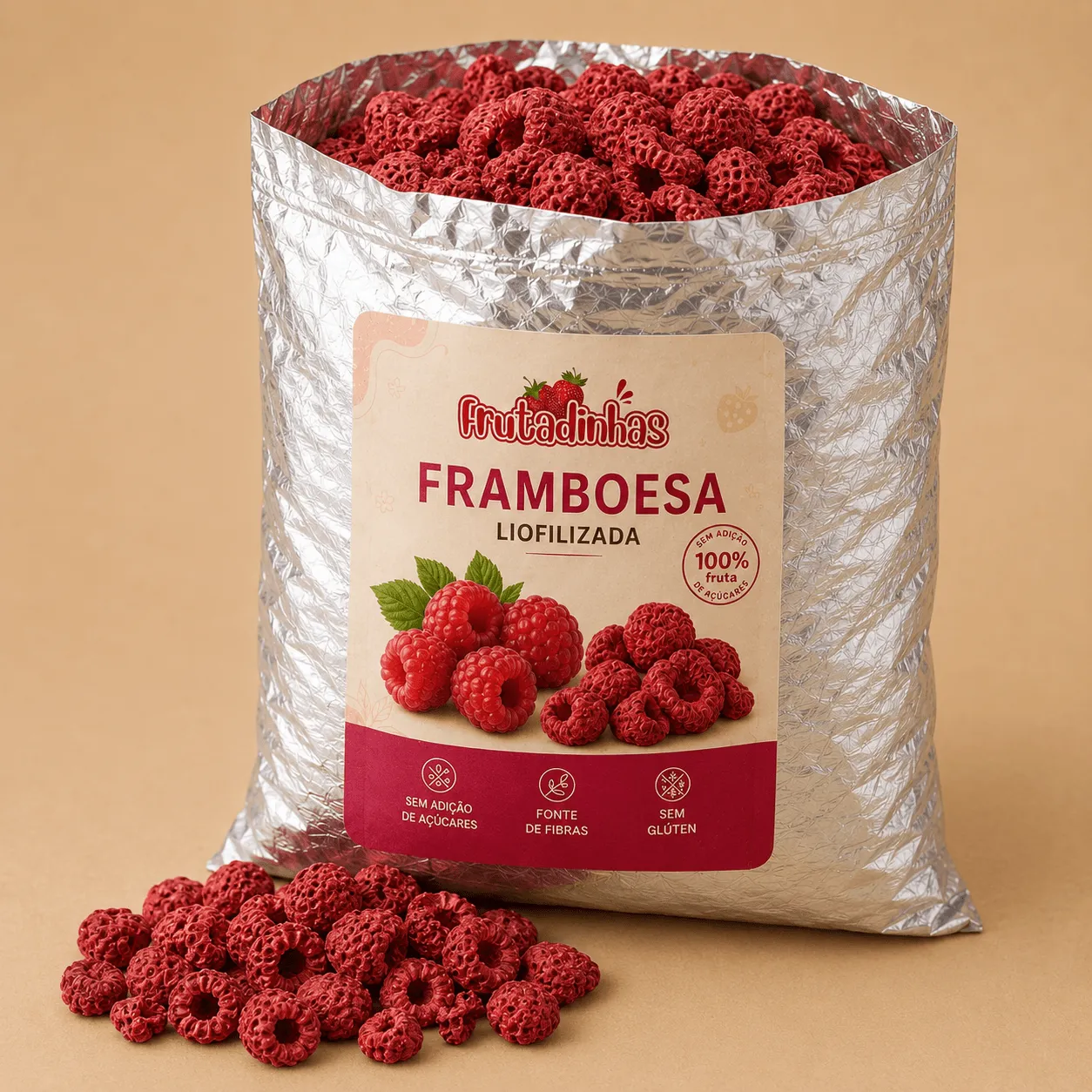 Framboesa Liofilizado - 100g - Imagem 3