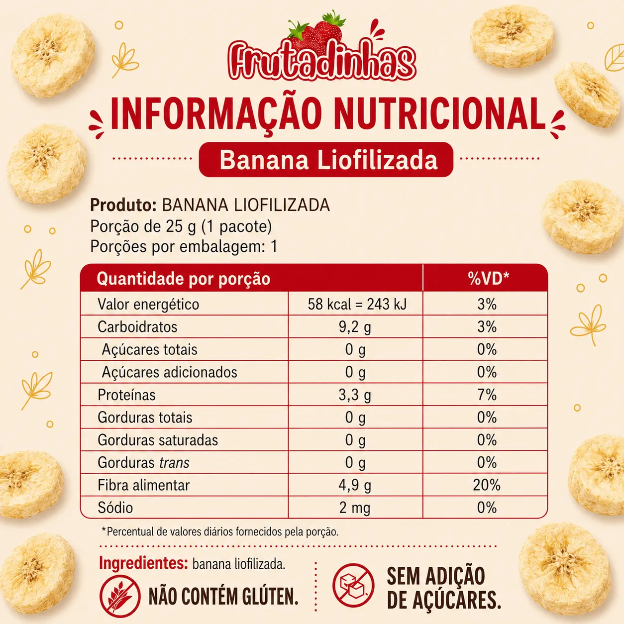 Banana Chips Salgada - 100g - Imagem 4