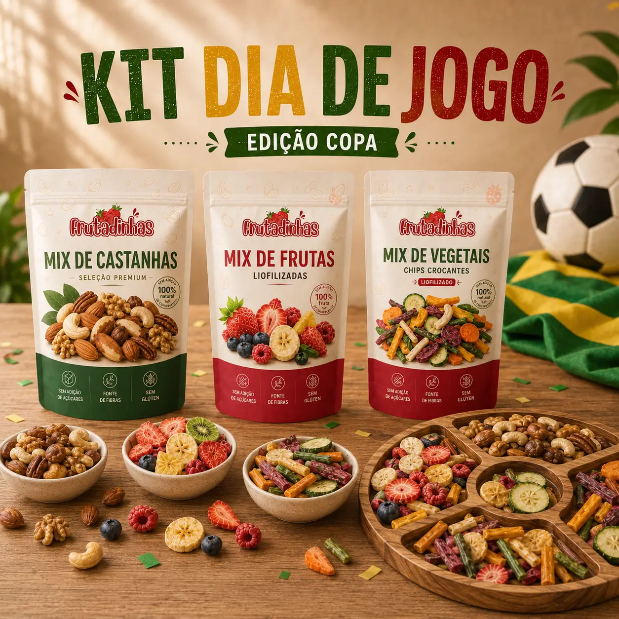 Kit Dia de Jogo - Copa do Mundo