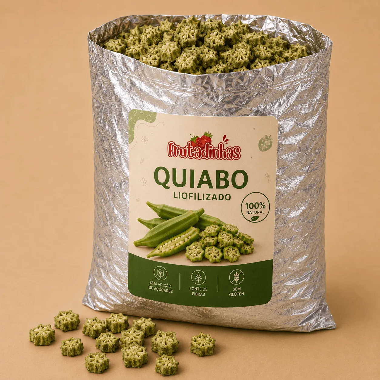 Quiabo Liofilizado - 100g - Imagem 3