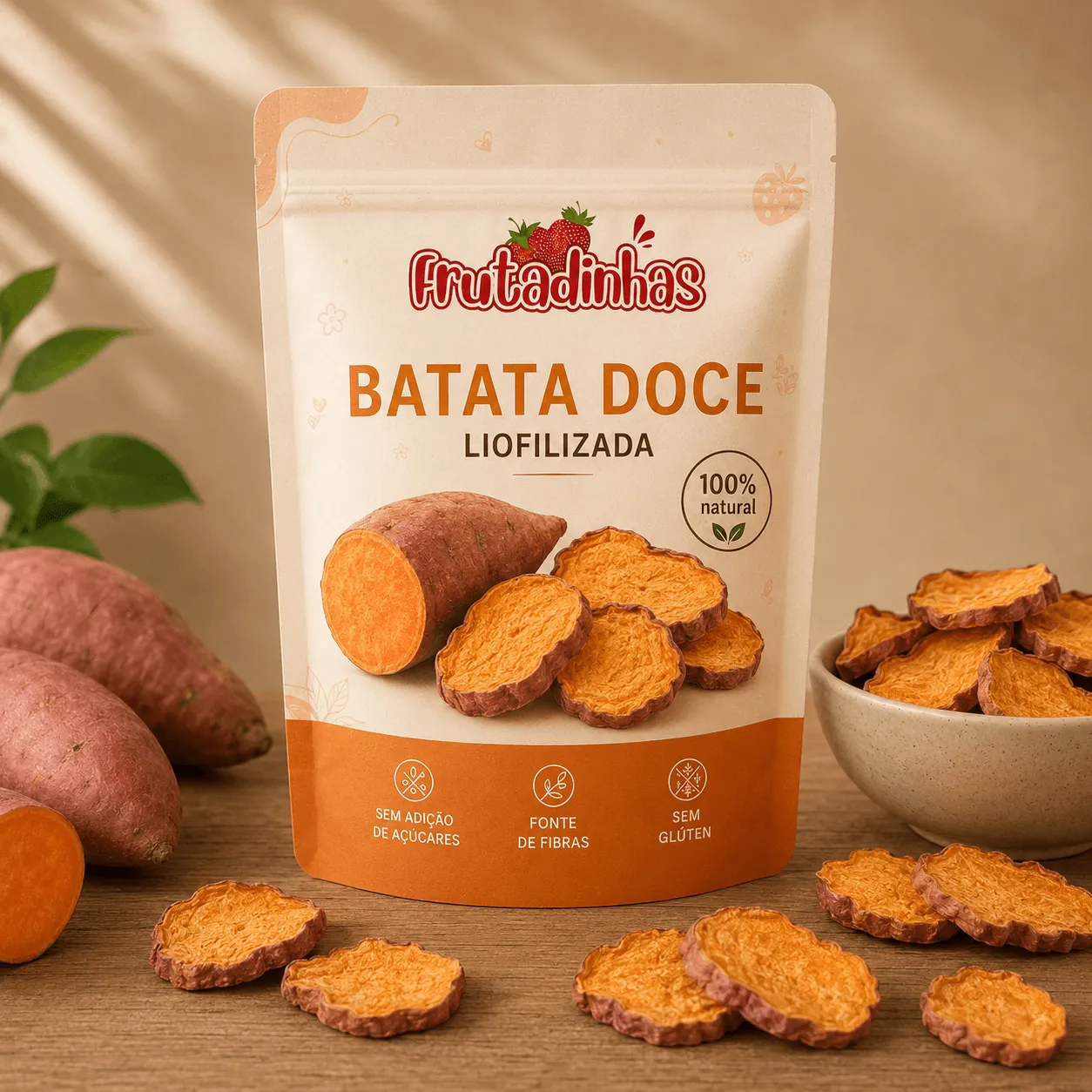 Batata Doce Liofilizada