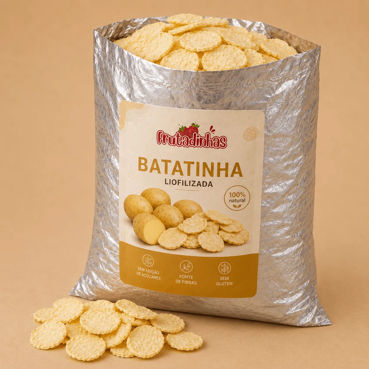 Batatinha Liofilizada Crocante - 100g - Imagem 3